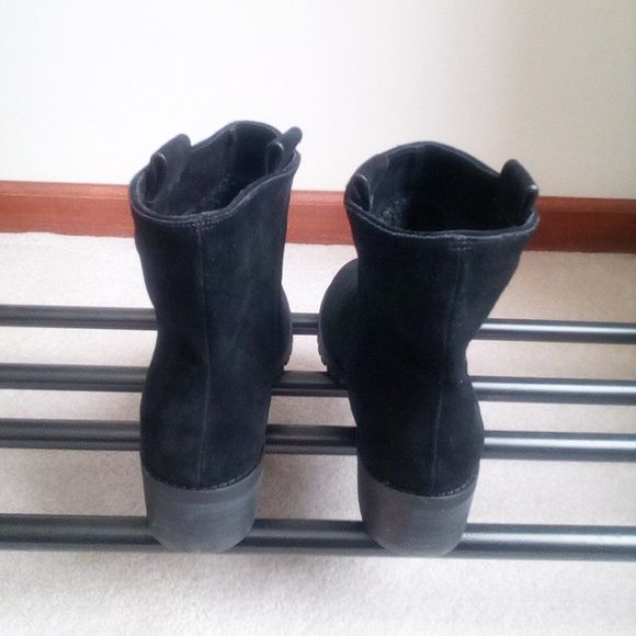 SPLENDID Women Pebbles Suede Block Heel Boots - NEW NWOB - Picture 4 of 7